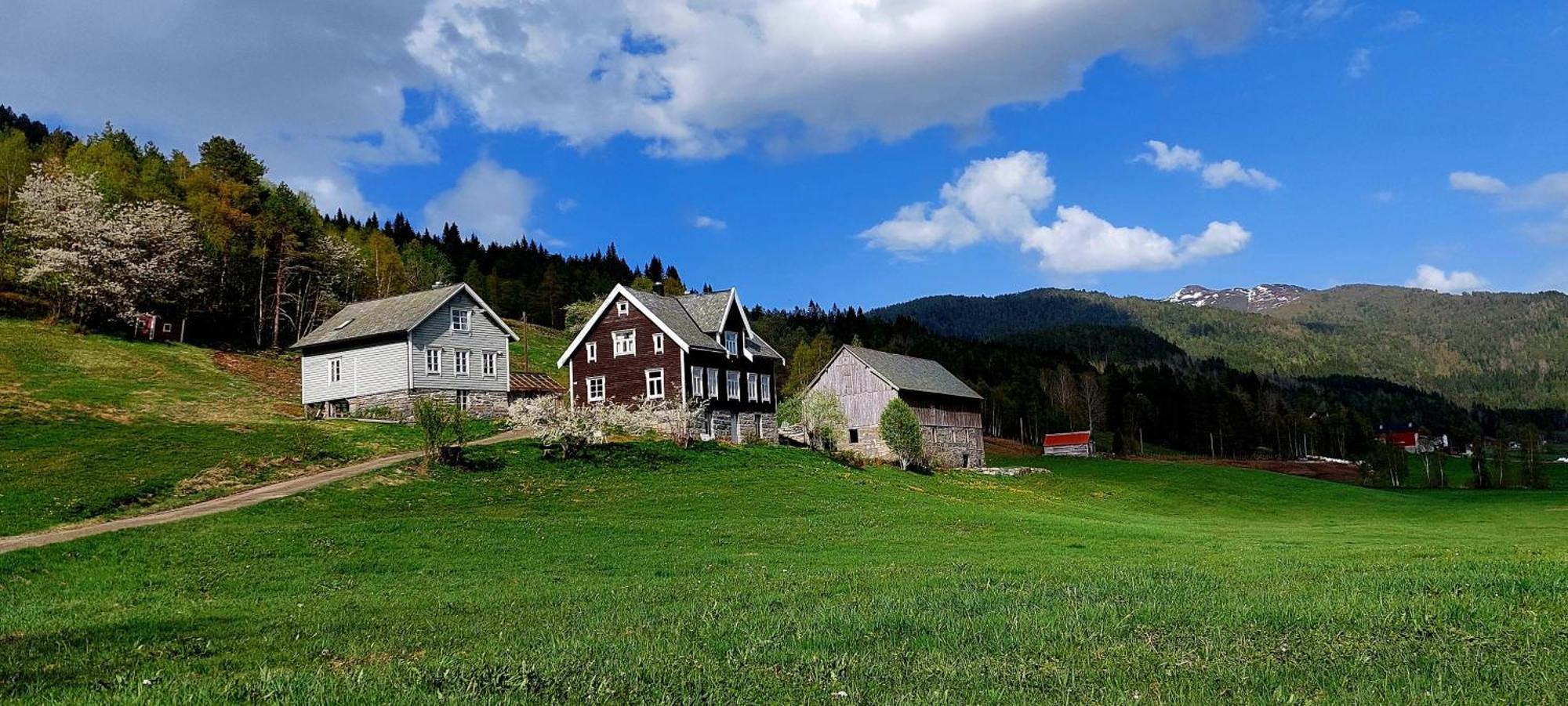 Heggjabygda Gjestegard, Nordfjordeid Exteriér fotografie