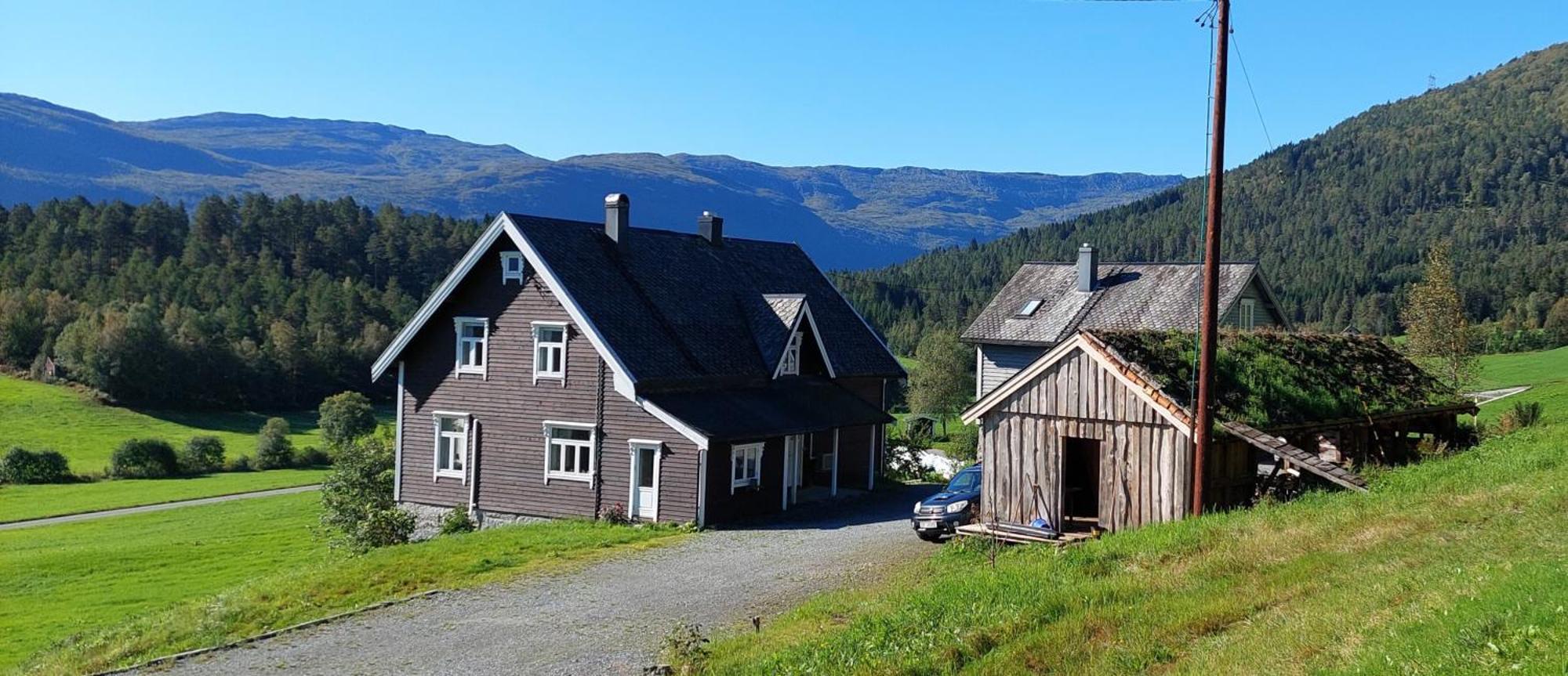 Heggjabygda Gjestegard, Nordfjordeid Exteriér fotografie
