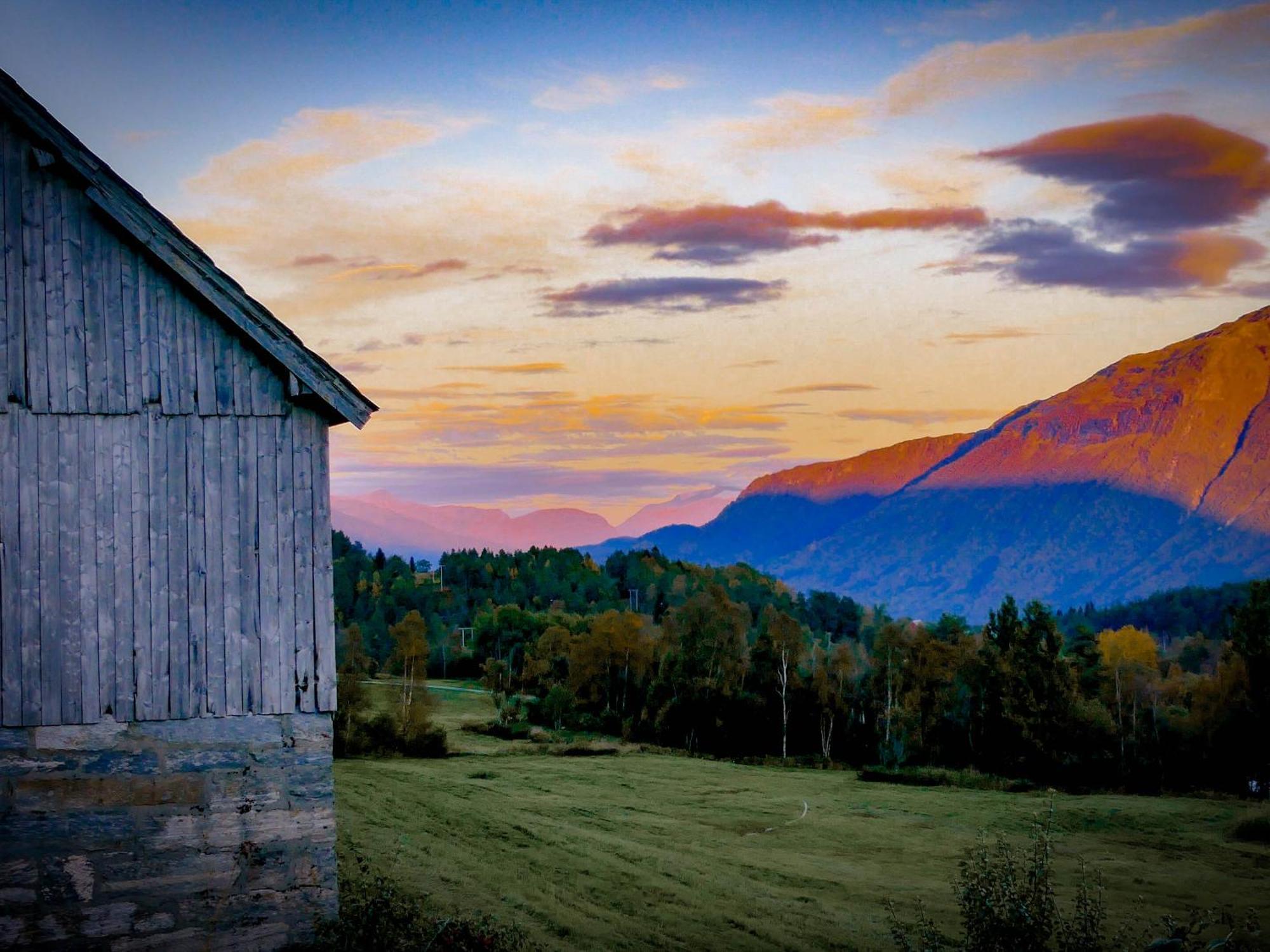 Heggjabygda Gjestegard, Nordfjordeid Exteriér fotografie